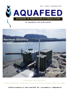 Protecting Shrimp from EMS Aquafeed Dec 2015 - A study was conducted to evaluate the survivability of shrimp fed MrFeed® when exposed to the pathogen responsible for causing Early Mortality Syndrome (EMS), Vibrio parahaemolyticus.